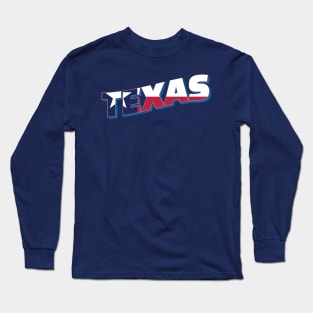 Texas vintage style retro souvenir Long Sleeve T-Shirt